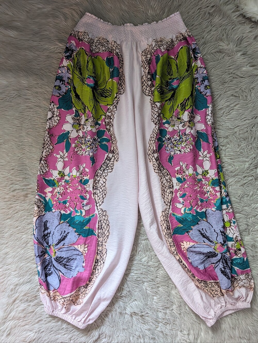 NWT Anthropologie Plenty by Tracy Reese Floral Harem Pants - Picture 12 of 15